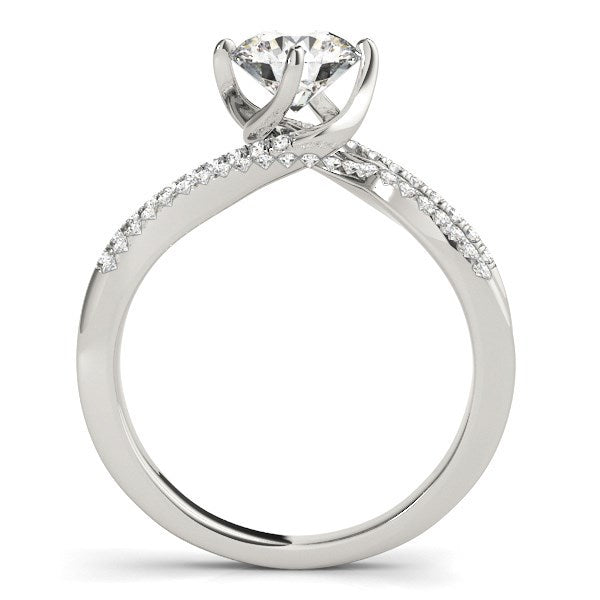 Bids.com 14k White Gold Spiral Design Pronged Diamond Engagement Ring (1 1/8 cttw) Rings White Smoke 3 / White Gold,3.5 / White Gold,4 / White Gold,4.5 / White Gold,5 / White Gold,5.5 / White Gold,6 / White Gold,6.5 / White Gold,7 / White Gold,7.5 / White Gold,8 / White Gold,8.5 / White Gold,9 / White Gold