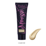 Prolux Cosmetics Mousse Foundation Face Foundation Rosy Brown 1 Natural Beige,2 Soft Ivory,3 Creamy Beige,4 Medium Beige,5 Soft Beige,6 Dark Beige,11 Golden Neutral,12 Nude Fair,13 Honey,14 honey Fair,15 Golden Dark,16 Spiced Almond