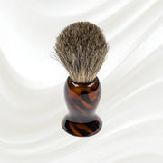 KOH-I-NOOR Beauty USA Jaspè Badger Hair Shaving Brush - Premium Wet Shave with Tortoiseshell Handle Shaving Brush Lavender