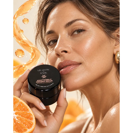 Meadow and Bark Adaptogen C Pressed Serum with 10% Vitamin C Skincare Dark Salmon 50g Full Size