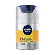 Nivea Nivea Men Active Energy Moisturizing Crème 50ml Men's Facial Moisturizer Light Gray