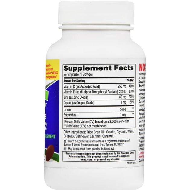 GNP GNP Health Eye Supervision 2 120 Softgel Vitamins & Supplements Lavender