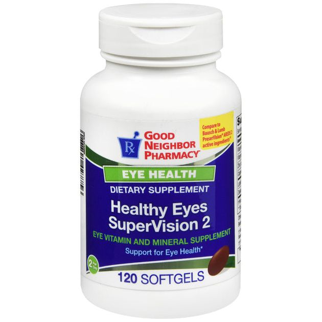 GNP GNP Health Eye Supervision 2 120 Softgel Vitamins & Supplements White Smoke