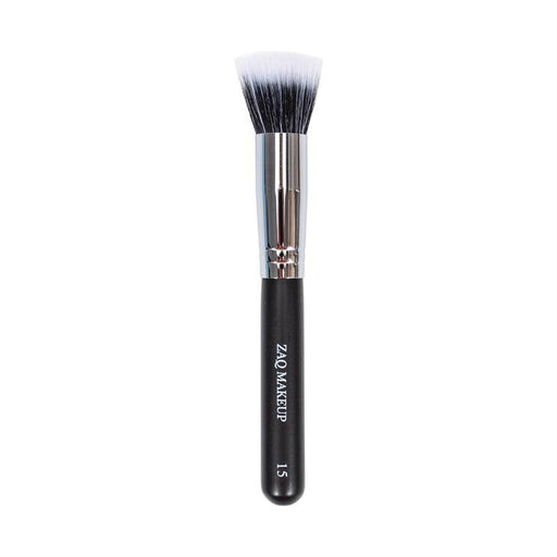 ZAQ Skin & Body LARGE BLUSH STIPPLING & FOUNDATION BRUSH Make Up White Smoke