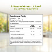 Paleolife Vitamin C 1000 White Smoke 3x2,1 Pack,3 Pack,6 Pack