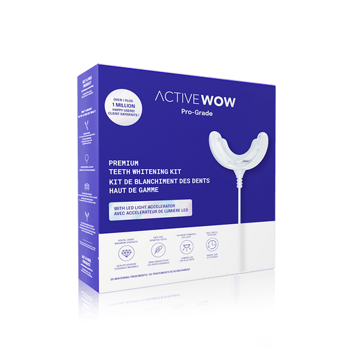 Active Wow Premium Teeth Whitening Kit AW Oral Care Dark Slate Blue
