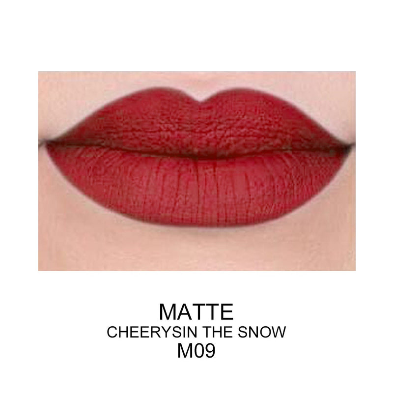 Prolux Cosmetics Best Matte Long Lasting Lip Gloss Lip Gloss Tan 9 Cherries in the Snow