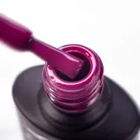 nbmsupply KOMILFO GEL POLISH DELUXE SERIES D093 (EVENING MARSALA, ENAMEL), 8 ML White Smoke