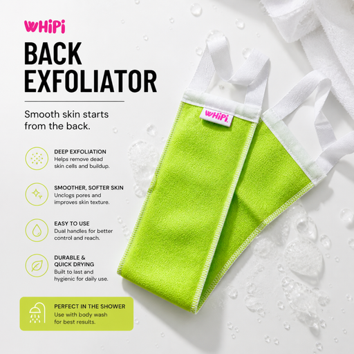 Whipi Co Tan Exfoliator For Back Lavender