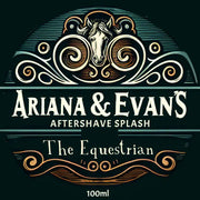 Ariana & Evans Ariana & Evans The Equestrian Shaving Collection Shaving Set Light Gray Aftershave Splash 100ml