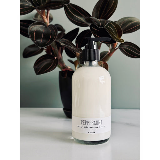 handmade. la conner Daily Moisturizing Lotion - Peppermint Ladies Gray 8 Ounces - Peppermint