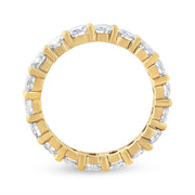 Bids.com 14K Yellow Gold 3.00 Cttw Shared Prong Set Round Cut Diamond Eternity Band (J-K Color, VS1-VS2 Clarity) - Ring Size 7 Rings White Smoke 8 / Yellow.Gold,6 / Yellow.Gold,9 / Yellow.Gold,7 / Yellow.Gold