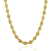 Bids.com 6.9mm 14k Yellow Gold Puffed Mariner Link Chain Necklaces White Smoke 18 / Yellow Gold,20 / Yellow Gold,24 / Yellow Gold,One / Yellow Gold