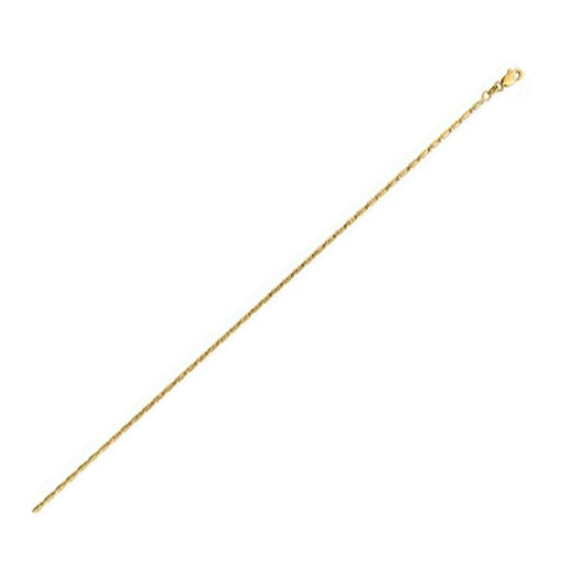 Bids.com 14k Yellow Gold Lumina Pendant Chain (2.11 mm) Necklaces White Smoke 18 / Yellow Gold,20 / Yellow Gold,22 / Yellow Gold,24 / Yellow Gold