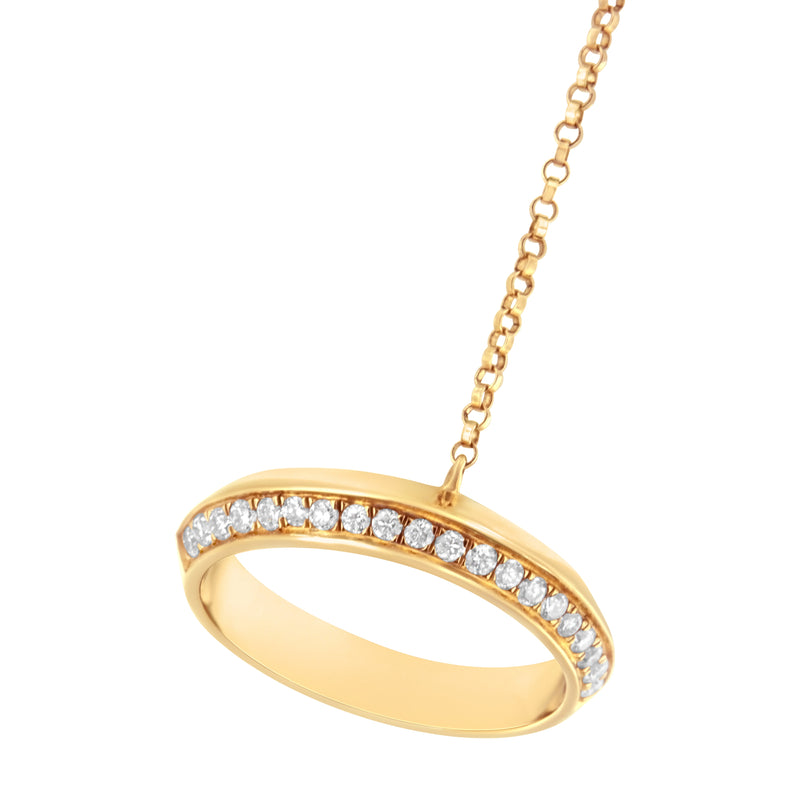 Bids.com 14K Yellow Gold 1/4 Cttw Diamond Ring and Bracelet Hand Chain (G-H Color, SI1-SI2 Clarity) - 7" Bracelets White Smoke 7 / Yellow.Gold