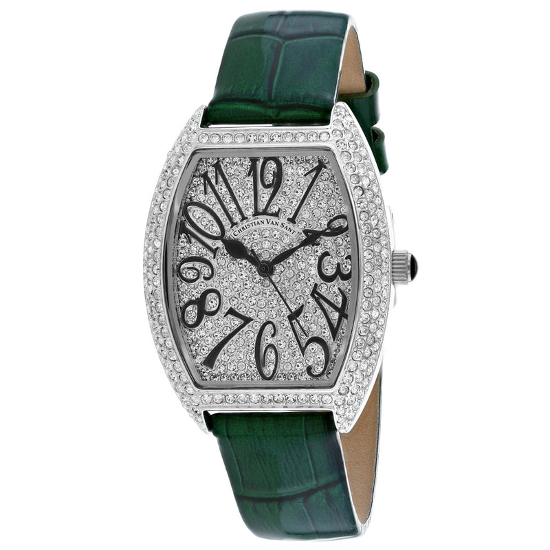 Bids.com Christian Van Sant Women's Elegant Watches White Smoke