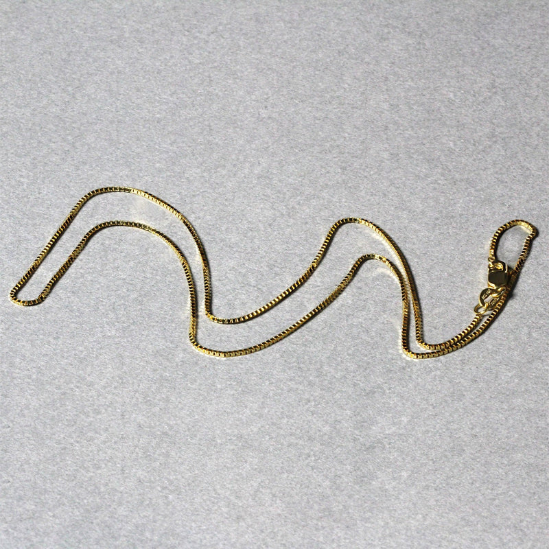 Bids.com 14k Yellow Gold Classic Box Chain 0.8mm Necklaces Gray 13 / Yellow Gold,16 / Yellow Gold,18 / Yellow Gold,20 / Yellow Gold,22 / Yellow Gold,24 / Yellow Gold,30 / Yellow Gold