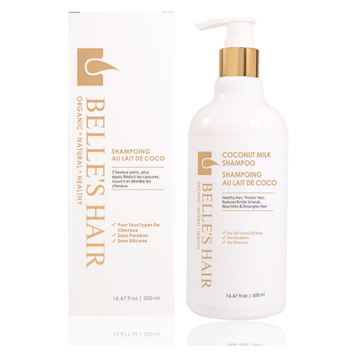 Belle's Secrets BH Coconut Milk Shampoo White Smoke