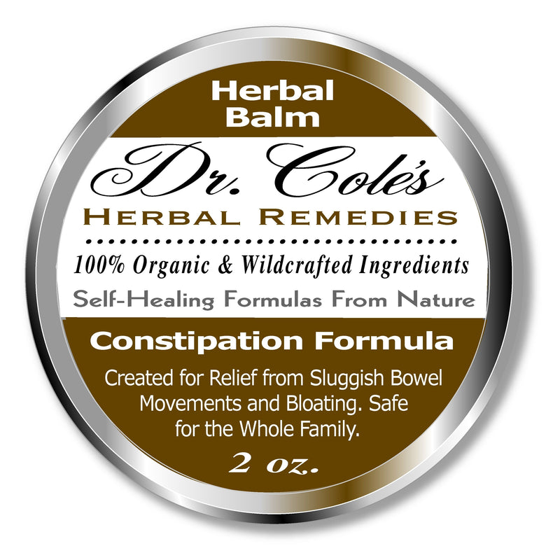 COLEHERBALS LLC 04 - Dr. Cole’s Constipation Remedy Herbal Saddle Brown