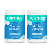 Further Food Unflavored Marine Collagen Powder Collagen White Smoke 2 Pack