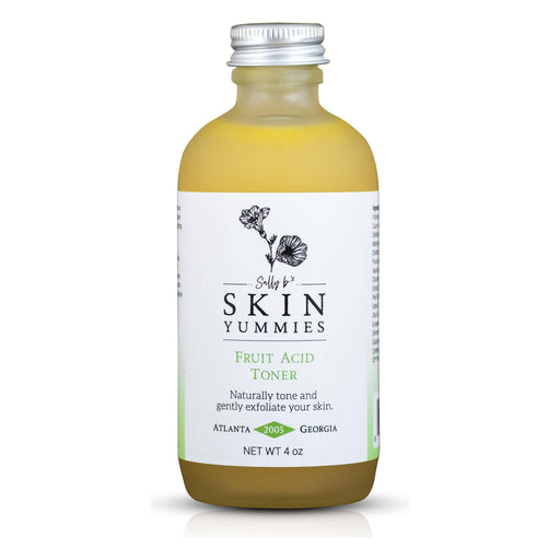 Sally B's Skin Yummies Fruit Acid Toner Plant Based for Smooth Radiant Skin Face Lavender