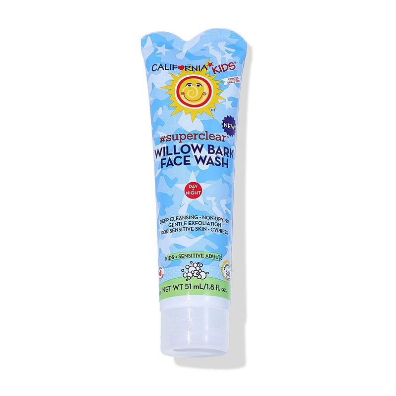 California Baby California Kids® #superclear™ Face Wash Kids White Smoke 1.8oz/51ml