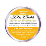 COLEHERBALS LLC 21 - Dr. Cole's A.M. Pain Herbal Balm Herbal Orange