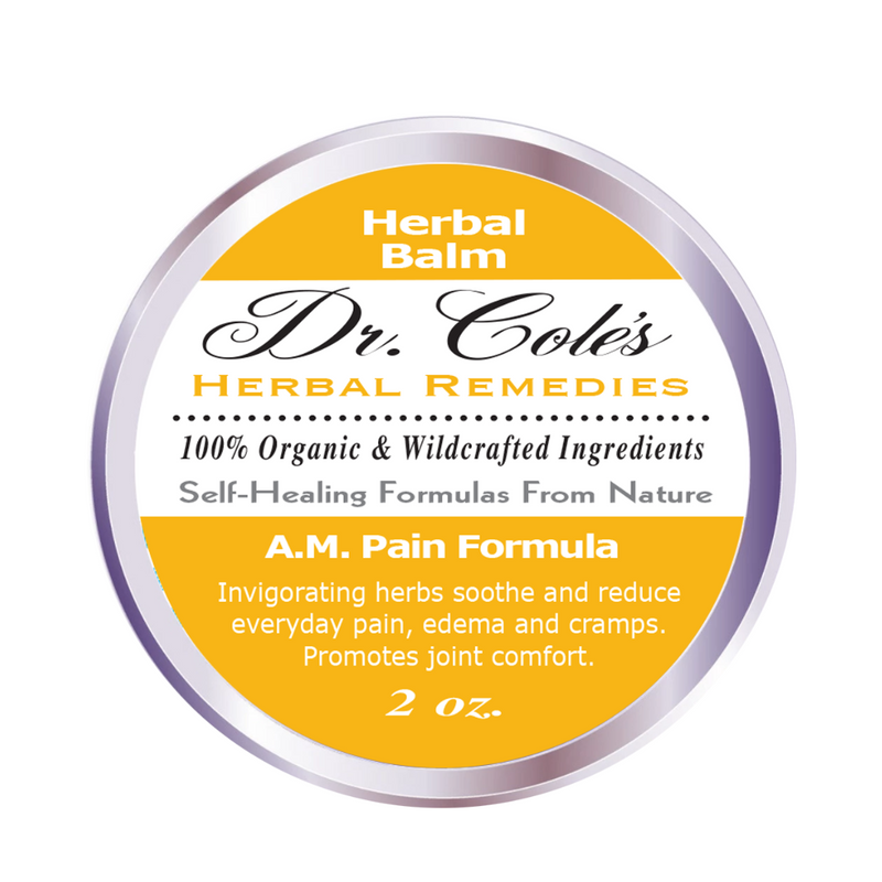 COLEHERBALS LLC 21 - Dr. Cole's A.M. Pain Herbal Balm Herbal Orange
