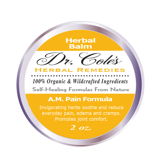 COLEHERBALS LLC 21 - Dr. Cole's A.M. Pain Herbal Balm Herbal Orange