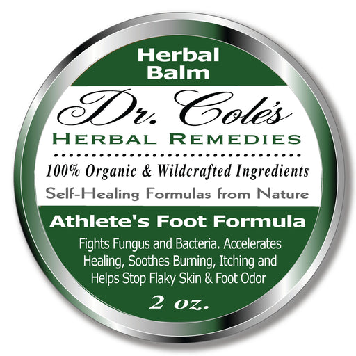 COLEHERBALS LLC 09 - Dr. Cole's Organic Athlete's Foot Treatment Herbal White Smoke