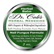 COLEHERBALS LLC 12 - Dr. Cole's Nail Fungus Balm Herbal White Smoke