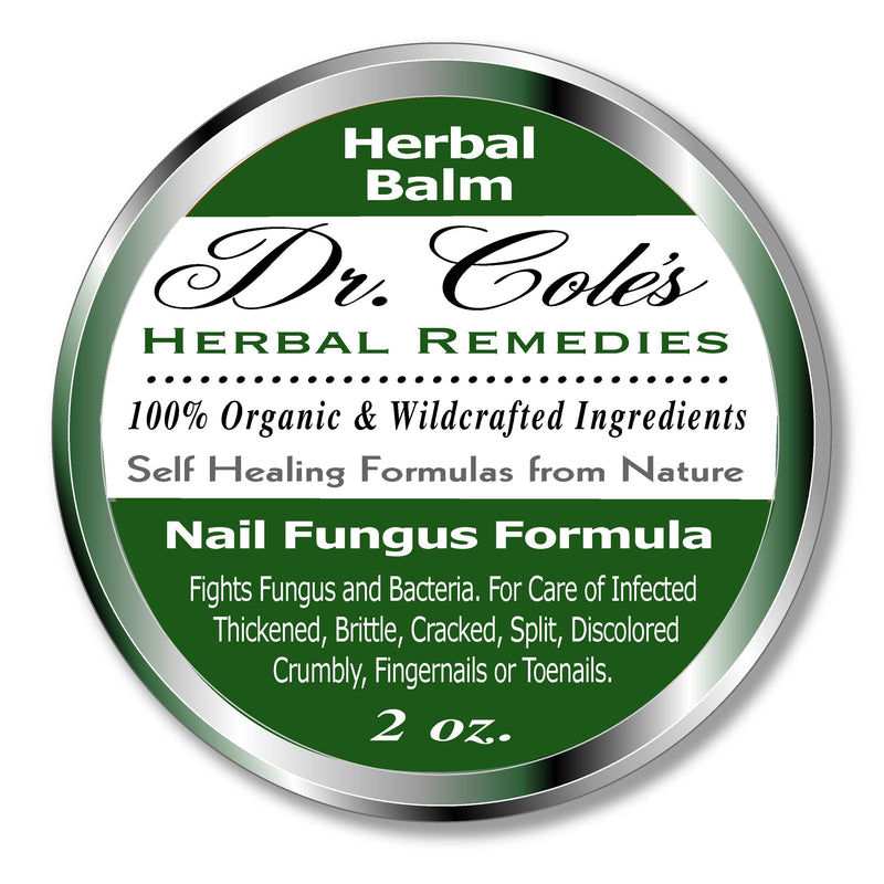 COLEHERBALS LLC 12 - Dr. Cole's Nail Fungus Balm Herbal White Smoke