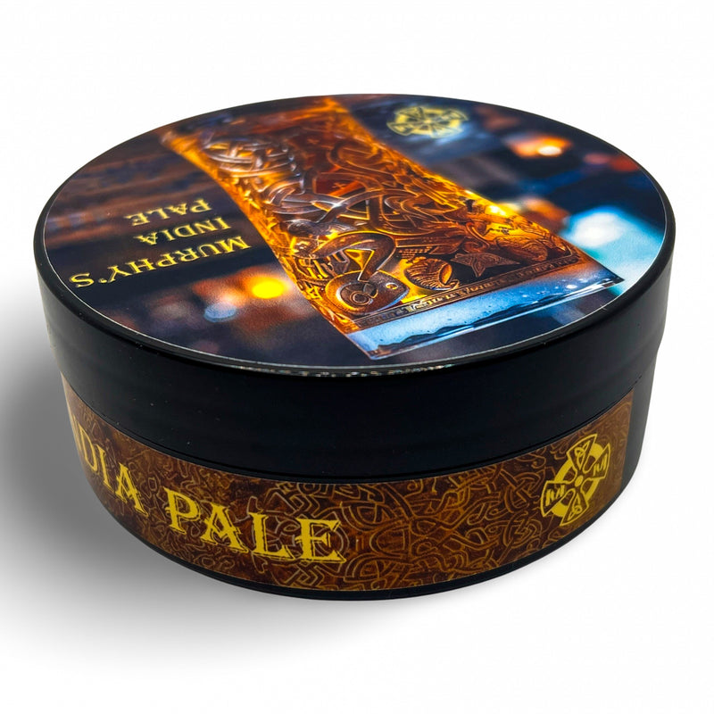 Murphy and McNeil Murphy's India Pale Shaving Soap - by Murphy and McNeil Shaving Soap Dark Slate Gray 4.0oz Jar (SLAINTE),Shaving Soap Sample (KODIAK) 0.5oz,4.0 Jar (AON)
