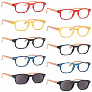 eyekeeper.com 10 Pack Bamboo-look Reading Glasses Wood Patterned Readers R034 Eyeglasses White Smoke 10 Pairs Mix / +0.50,10 Pairs Mix / +0.75,10 Pairs Mix / +1.00,10 Pairs Mix / +1.25,10 Pairs Mix / +1.50,10 Pairs Mix / +1.75,10 Pairs Mix / +2.00,10 Pairs Mix / +2.50,10 Pairs Mix / +2.75,10 Pairs Mix / +3.00,10 Pairs Mix / +3.50,10 Pairs Mix / +4.00