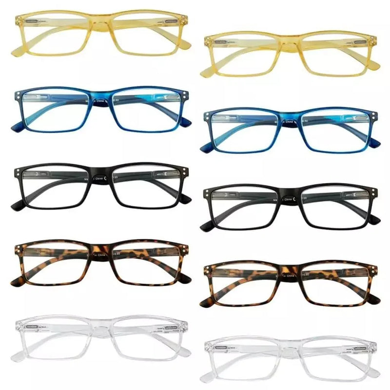 eyekeeper.com 10 Pack Retro Spring Hinges Reading Glasses Classic Readers R802 Eyeglasses White Smoke 10 Pairs Mix / +0.50,10 Pairs Mix / +0.75,10 Pairs Mix / +1.00,10 Pairs Mix / +1.25,10 Pairs Mix / +1.50,10 Pairs Mix / +1.75,10 Pairs Mix / +2.00,10 Pairs Mix / +2.50,10 Pairs Mix / +2.75,10 Pairs Mix / +3.00,10 Pairs Mix / +3.50,10 Pairs Mix / +4.00