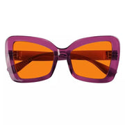 eyekeeper.com 100% Blue Blocking Glasses Cat-eye Orange Lens Metalless Screwless R2315-B98 Eyeglasses White Smoke Black / without magnification,Light Blue / without magnification,Green / without magnification,Rose / without magnification,Purple Red / without magnification,Red / without magnification