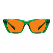 eyekeeper.com 100% Blue Blocking Glasses Orange Lens Cat-eye Metalless Screwless R2514-B98 Eyeglasses White Smoke Black / without magnification,Clear / without magnification,Pink / without magnification,Green / without magnification,Purple / without magnification,Red / without magnification