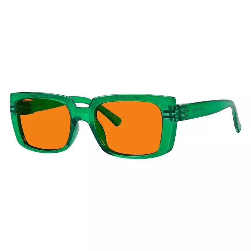 eyekeeper.com 100% Blue Blocking Orange Glasses for Sleep Metalless Screwless NR9107-B98 Eyeglasses White Smoke Black / without magnification,Clear / without magnification,Green / without magnification,Purple / without magnification,Red / without magnification,Rose / without magnification