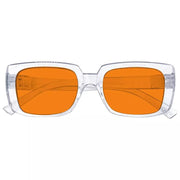 eyekeeper.com 100% Blue Blocking Orange Glasses for Sleep Metalless Screwless NR9107-B98 Eyeglasses White Smoke Black / without magnification,Clear / without magnification,Green / without magnification,Purple / without magnification,Red / without magnification,Rose / without magnification