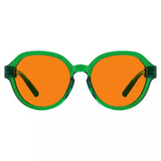 eyekeeper.com 100% Blue Blocking Orange Glasses Oversized Metalless Nighttime Eyewear R2317-B98 Eyeglasses White Smoke Black / without magnification,Light Blue / without magnification,Green / without magnification,Rose / without magnification,Purple Red / without magnification,Red / without magnification