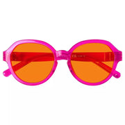 eyekeeper.com 100% Blue Blocking Orange Glasses Oversized Metalless Nighttime Eyewear R2317-B98 Eyeglasses White Smoke Black / without magnification,Light Blue / without magnification,Green / without magnification,Rose / without magnification,Purple Red / without magnification,Red / without magnification