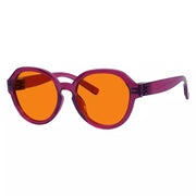 eyekeeper.com 100% Blue Blocking Orange Glasses Oversized Metalless Nighttime Eyewear R2317-B98 Eyeglasses White Smoke Black / without magnification,Light Blue / without magnification,Green / without magnification,Rose / without magnification,Purple Red / without magnification,Red / without magnification