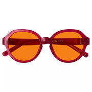 eyekeeper.com 100% Blue Blocking Orange Glasses Oversized Metalless Nighttime Eyewear R2317-B98 Eyeglasses White Smoke Black / without magnification,Light Blue / without magnification,Green / without magnification,Rose / without magnification,Purple Red / without magnification,Red / without magnification