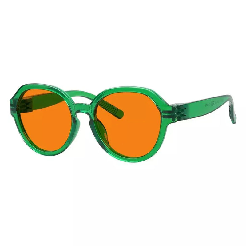 eyekeeper.com 100% Blue Blocking Orange Glasses Oversized Metalless Nighttime Eyewear R2317-B98 Eyeglasses White Smoke Black / without magnification,Light Blue / without magnification,Green / without magnification,Rose / without magnification,Purple Red / without magnification,Red / without magnification