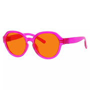 eyekeeper.com 100% Blue Blocking Orange Glasses Oversized Metalless Nighttime Eyewear R2317-B98 Eyeglasses White Smoke Black / without magnification,Light Blue / without magnification,Green / without magnification,Rose / without magnification,Purple Red / without magnification,Red / without magnification