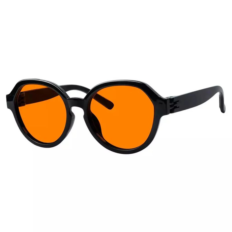 eyekeeper.com 100% Blue Blocking Orange Glasses Oversized Metalless Nighttime Eyewear R2317-B98 Eyeglasses White Smoke Black / without magnification,Light Blue / without magnification,Green / without magnification,Rose / without magnification,Purple Red / without magnification,Red / without magnification
