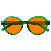 eyekeeper.com 100% Blue Blocking Orange Glasses Oversized Metalless Nighttime Eyewear R2317-B98 Eyeglasses White Smoke Black / without magnification,Light Blue / without magnification,Green / without magnification,Rose / without magnification,Purple Red / without magnification,Red / without magnification