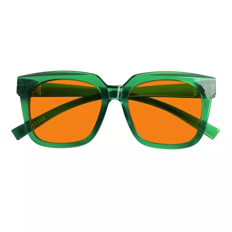 eyekeeper.com 100% Blue Blocking Orange Lens for Sleep Metalless Glasses R2144-B98 Eyeglasses White Smoke Black / without magnification,Light Blue / without magnification,Green / without magnification,Purple / without magnification,Clear / without magnification,Rose / without magnification