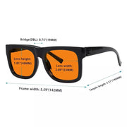 eyekeeper.com 100% Blue Light Blocking Orange Glasses Metalless Screwless Eyewear R2316-B98 Eyeglasses White Smoke Black / without magnification,Clear / without magnification,Green / without magnification,Tortoise / without magnification,Yellow / without magnification,Red / without magnification