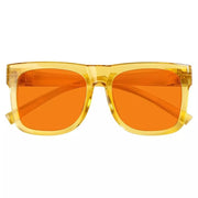 eyekeeper.com 100% Blue Light Blocking Orange Glasses Metalless Screwless Eyewear R2316-B98 Eyeglasses Dark Orange Black / without magnification,Clear / without magnification,Green / without magnification,Tortoise / without magnification,Yellow / without magnification,Red / without magnification